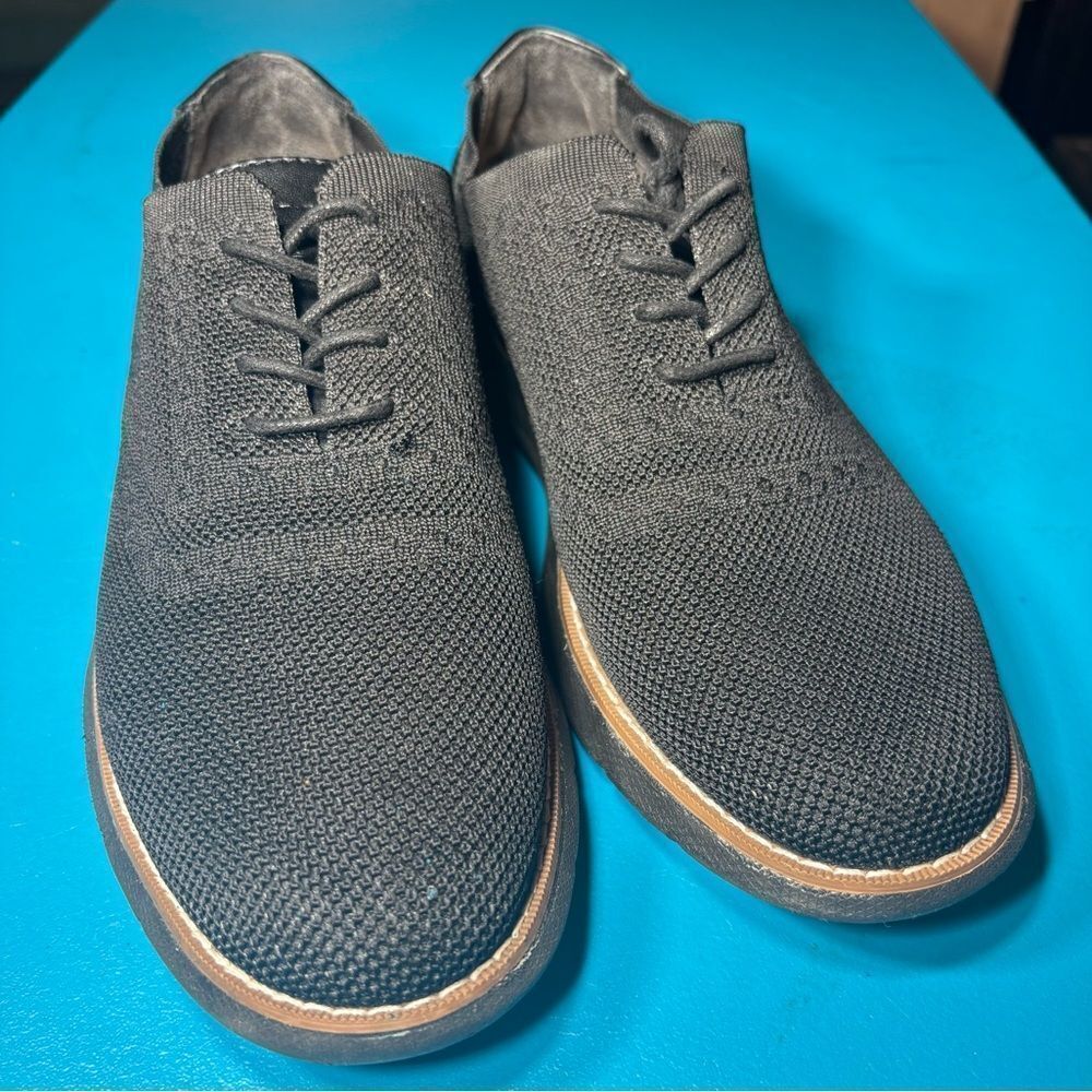 Nautica Wedgwood Knit Men’s Shoes Black Size 7.5 EPC